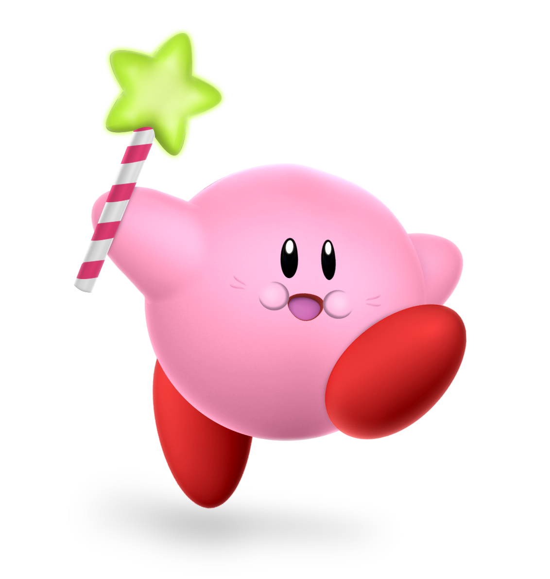 Kirby with star rod